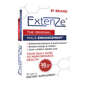 Extenze Original 30 count box left angle view