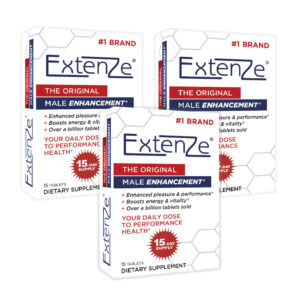 Extenze® 15ct Tablets - 3 Packs