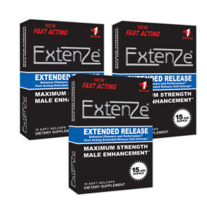 Extenze 15ct Gelcaps - 3 Pack