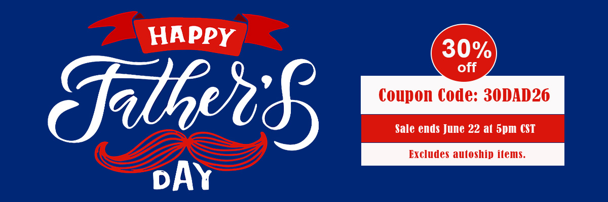 Fathers Day Sale 30% off web banner