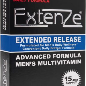 ExtenZe Extended Release 15 soft gelcaps box (Amazon main image artwork)